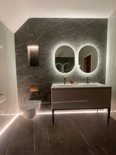 Luxury bathroom installation